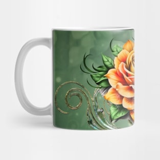 The Beauty of an Elegant Rose Blossom Mug